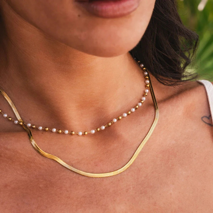 Essential Beaded Layered Chain