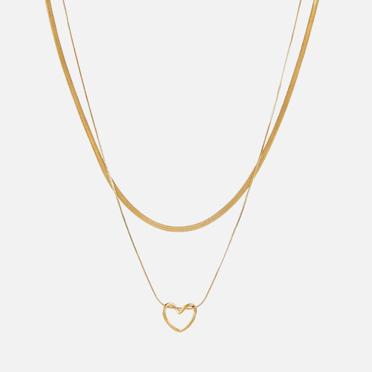 Essential Heart Layered Chain