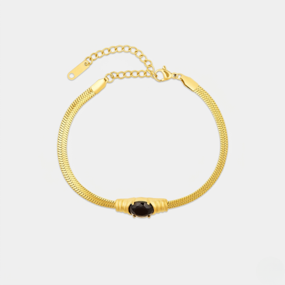 Essential Onyx Snake Bracelet